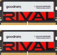Goodram 64GB / 5600 RIVAL DDR5 SoDIMM CL40 Dual Notebook RAM KIT (2x32GB)