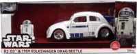 Jada toys Star Wars 1959 VW Drag Beetle fém modell autó és R2D2 figura 1:24