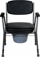 REHA FUND -840 Hordozható WC Szék Max 130kg - Fekete