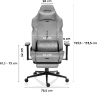 Huzaro Force 8.1Gamer szék - Szürke