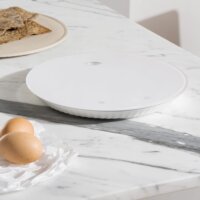 Alessi MDL16 W Plisse Digitális konyhai mérleg - Fehér
