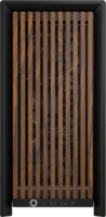 Corsair FRAME 4000D WOOD RS Midi Torony Számítógépház + 3db 120mm ventilátor - Fekete