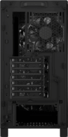 Corsair FRAME 4000D WOOD RS Midi Torony Számítógépház + 3db 120mm ventilátor - Fekete