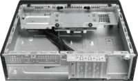 Chieftec DT-10B-300 Mini Torony Számítógépház - Fekete