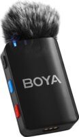 Boya Boyamic 2-02 2TX + 3RX AI Csiptetős Wireless Mikrofon Szett - Fekete