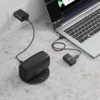 Boya Boyamic 2-02 2TX + 3RX AI Csiptetős Wireless Mikrofon Szett - Fekete