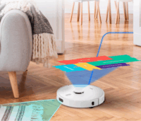 Medion MD11916 X41 SW Robotporszívó felmosó funkcióval - Fehér