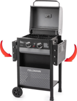 Fieldmann FZG 3000 Kerti Gázos 2 fejes grillsütő - Szürke