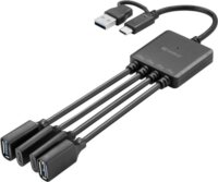Sandberg 136-81 USB-C/A 4-port HUB (2x USB-A + 2x USB-C)