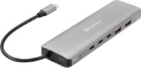 Sandberg 136-79 7-port USB-C HUB 100W (5x USB-C + 2x USB-A)
