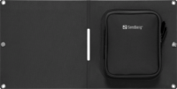 Sandberg 421-42 USB-A / USB-C Napelemes Töltő 15W - Fekete