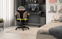 Huzaro Ranger 1.0 RGB LED Gamer szék - Szürke/Fekete
