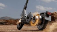 Navee ST5 MAX Elektromos roller (25km/h / 1650W) - Fekete/Arany