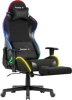 Huzaro Force 5.7 RGB LED Gamer szék lábtartóval és távirányítóval - Fekete