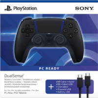 PlayStation Dualsense Vezetékes Kontroller Gamepad (PS5) - Fekete