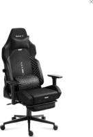 Huzaro Force 8.1 Gamer szék lábtartóval - Fekete