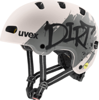 Uvex Kid 4 Style MIPS Gyerek kerékpáros sisak - Szürke/Bézs (51-55cm)