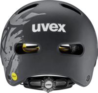 Uvex Kid 4 Style MIPS Gyerek kerékpáros sisak - Szürke/Fekete (51-55 cm)