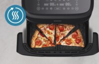 Philips NA150 00 AirFryer Forrólevegős sütő 7,1L 2560 Watt - Fekete