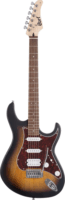 CORT G110 Open Pore Sunburst 6 húros Elektromos gitár - Barna