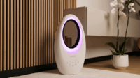 Savio AD-03 LED oszcilláló Oszlop ventilátor - Fehér