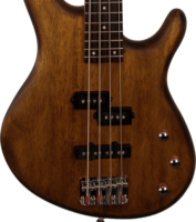 Cort Guitars Action PJ OPW 4 húros Elektromos basszus Gitár - Barna