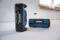 Bosch GP18V-3C Akkus Bluetooth Hordozható Munkarádió 10W - Kék
