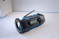 Bosch GP18V-3C Akkus Bluetooth Hordozható Munkarádió 10W - Kék