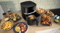 Bosch MAF462B0 Serie 4 AirFryer Forrólevegős sütő 6,1L 2050 Watt - Fekete