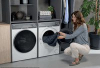 Haier HD80-CQ387U1-S Hőszivattyús Szárítógép 8kg 176kWh - Fehér