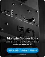 Majority D50X 2.0 Bluetooth Hangszóró 60W - Fekete