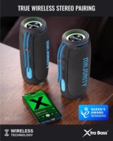 Majority Move 3 (M3) Akkus Hordozható Bluetooth Hangszóró 40W - Fekete