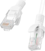 Lanberg PCU6-10CC-0100-W U/UTP Cat6 RJ45 Patch kábel 1m - Fehér