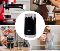 Eldom MK40 Elektromos Kávéörlő Kávédaráló 45g 180 Watt - Fekete