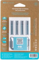 Paleblue PB-AAA-C Újratölthető Lítium Ceruzaelem AAA USB-C 600mAh 1.5V Töltőkábellel (4db/csomag)
