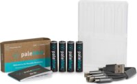 Paleblue PB-AAA-C Újratölthető Lítium Ceruzaelem AAA USB-C 600mAh 1.5V Töltőkábellel (4db/csomag)
