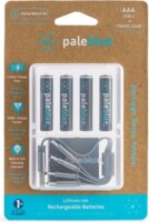 Paleblue PB-AAA-C Újratölthető Lítium Ceruzaelem AAA USB-C 600mAh 1.5V Töltőkábellel (4db/csomag)