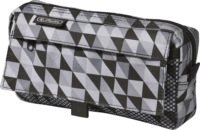 Herlitz Geometric Black 2 zsebes töltetlen tolltartó - Fekete