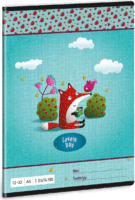Ars Una Lovely Day A5 32 lapos 3. osztályos Vonalas füzet - Mintás