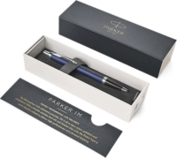 Parker Royal IM Klipsz Golyóstoll (Kék tinta / M) - Fekete