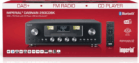 Imperial DABman-280CD DAB+ FM Asztali Rádió - Fekete