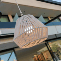 New Garden Conta Kültéri függesztett LED mennyezeti lámpa - Fehér