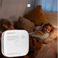 Qoltec 52579 Wi-Fi Tuya Okos Füstérzékelő - Fehér