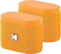 Kodak BRIXOR2 Soundbrix Mini Hordozható Bluetooth Hangszóró 10W 2db - Narancssárga