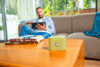 Kodak BRIXYL Soundbrix 1.0 Mini Hordozható Bluetooth Hangszóró 5W - Sárga