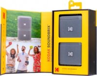 Kodak BRIXG2 Soundbrix 2.0 Mini Hordozható Bluetooth Hangszóró 10W 2db - Szürke