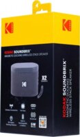 Kodak BRIXG2 Soundbrix 2.0 Mini Hordozható Bluetooth Hangszóró 10W 2db - Szürke