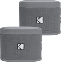Kodak BRIXG2 Soundbrix 2.0 Mini Hordozható Bluetooth Hangszóró 10W 2db - Szürke