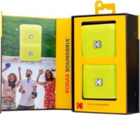 Kodak BRIXYL2 Soundbrix 2.0 Mini Hordozható Bluetooth Hangszóró 10W 2db - Sárga