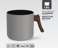 Maestro MR-1211-14M Aluminium Tejforraló lábas Ø 14cm 1,8L - Szürke